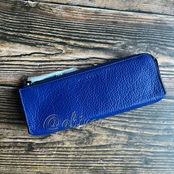 NWT Coach Leather Pencil Case Organizational Case Pouch - Picture 1 of 5